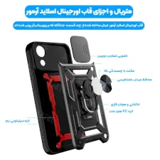 عکس قاب کشویی بتمنی مدل آهنربایی هولدردار برای گوشی Samsung A03 Core طرح اسلاید آرمور