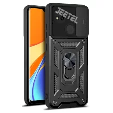 قاب کشویی بتمنی مدل آهنربایی هولدردار برای گوشی Xiaomi Redmi 9C طرح اسلاید آرمور