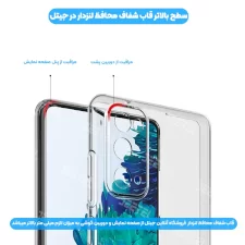 قاب گوشی Samsung Galaxy S20 FE مدل ژله ای طلقی محافظ لنزدار