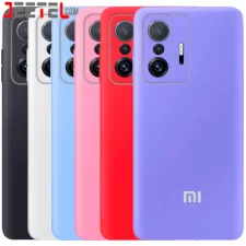 کاور سیلیکونی تک رنگ اورجینال Xiaomi 11T / 11T Pro مدل پاک کنی اصل (متریال ویتنام)
