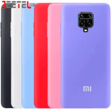 کاور سیلیکونی تک رنگ اورجینال Xiaomi Redmi Note 9S / 9 Pro / 9 Pro Max مدل پاک کنی اصل (متریال ویتنام)