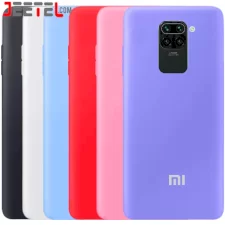 کاور سیلیکونی تک رنگ اورجینال Xiaomi Redmi Note 9 مدل پاک کنی اصل (متریال ویتنام)