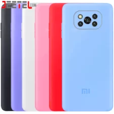 کاور سیلیکونی تک رنگ اورجینال Xiaomi Poco X3 Pro / Nfc مدل پاک کنی اصل (متریال ویتنام)