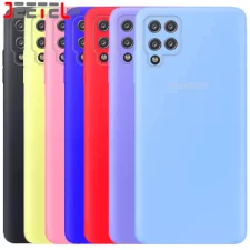 کاور سیلیکونی تک رنگ اورجینال Samsung Galaxy M32 مدل پاک کنی اصل (متریال ویتنام)