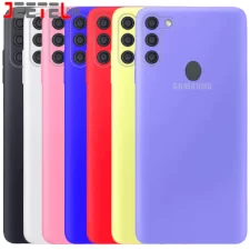 کاور سیلیکونی تک رنگ اورجینال Samsung Galaxy A11 مدل پاک کنی اصل (ساخت ویتنام)
