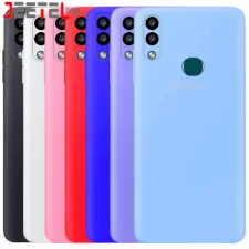 کاور سیلیکونی تک رنگ اورجینال Samsung Galaxy A10S مدل پاک کنی اصل (متریال ویتنام)