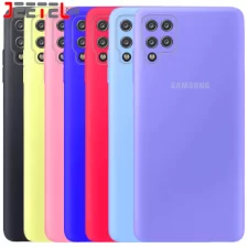 کاور سیلیکونی تک رنگ اورجینال Samsung Galaxy A12 / M12 مدل پاک کنی اصل (متریال ویتنام)