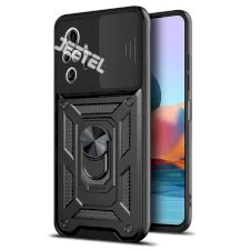 قاب کشویی بتمنی مدل آهنربایی هولدردار برای گوشی Xiaomi Redmi Note 10 Pro طرح اسلاید آرمور