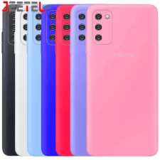 کاور سیلیکونی تک رنگ اورجینال Samsung Galaxy A03S / A02S مدل پاک کنی اصل (متریال ویتنام)