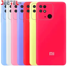 کاور سیلیکونی تک رنگ اورجینال Xiaomi Redmi 10A مدل پاک کنی اصل (متریال ویتنام)
