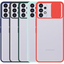 قاب محافظ مناسب برای گوشی Samsung Galaxy A72 5G / 4G مدل ماکرو شیلد محافظ لنزدار طرح پشت مات