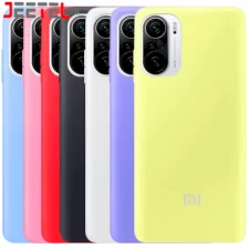 کاور سیلیکونی تک رنگ اورجینال Xiaomi Poco F3 مدل پاک کنی اصل (متریال ویتنام)