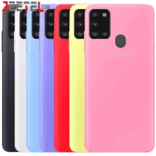 کاور سیلیکونی تک رنگ اورجینال Samsung Galaxy A21S مدل پاک کنی اصل (100 درصد اورجینال)