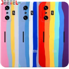 قاب سیلیکونی گوشی شیائومی Xiaomi Poco F4 GT مدل رنگین کمانی (ویتنامی اصل)