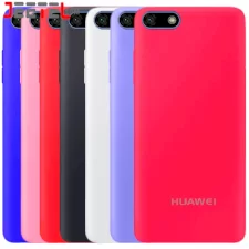 کاور سیلیکونی تک رنگ اورجینال Huawei Y5 Lite 2018 مدل پاک کنی اصل (متریال ویتنام)