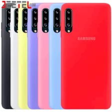 کاور سیلیکونی تک رنگ اورجینال Samsung Galaxy A70 مدل پاک کنی اصل (متریال ویتنام)