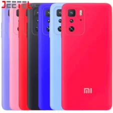 کاور سیلیکونی تک رنگ اورجینال Xiaomi Poco X3 GT مدل پاک کنی اصل (متریال ویتنام)