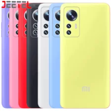 کاور سیلیکونی تک رنگ اورجینال Xiaomi 12 Pro مدل پاک کنی اصل (ساخت ویتنام)
