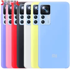 کاور سیلیکونی تک رنگ اورجینال Xiaomi 12T Pro مدل پاک کنی اصل (ساخت ویتنام)