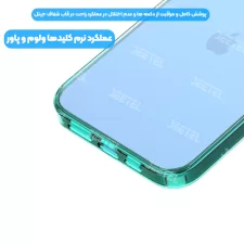 قاب اصلی IPHONE 14 Plus مدل ژله ای طلقی محافظ لنزدار