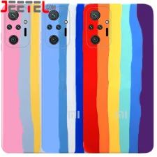 قاب سیلیکونی گوشی شیائومی Xiaomi Redmi Note 10 Pro / 10 Pro Max مدل رنگین کمانی (ویتنامی اصل)