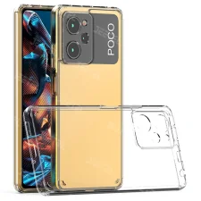 قاب گوشی Poco X5 Pro 5G مدل ژله ای طلقی محافظ لنزدار