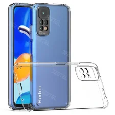 قاب شفاف گوشی Xiaomi Redmi Note 12 Pro 4G (Global) مدل ژله ای طلقی محافظ لنزدار