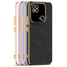 کاور مای کیس گلدلاین برای Xiaomi Redmi 10C / POCO C40 (الکتروپلیتینگ 6D اورجینال)
