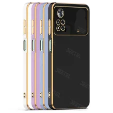 کاور مای کیس گلدلاین برای Xiaomi Poco X4 Pro (الکتروپلیتینگ 6D اورجینال)