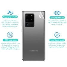 برچسب نانو پشت گوشی Samsung Galaxy A73 (5G) مدل شفاف آنتی شوک