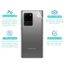 برچسب نانو پشت گوشی Samsung Galaxy A23 (4G/5G) مدل شفاف آنتی شوک