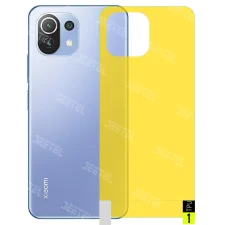 برچسب نانو پشت گوشی Xiaomi MI 11 Lite مدل فول کاور شفاف آنتی شوک
