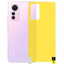 برچسب نانو پشت گوشی Xiaomi 12 Lite مدل فول کاور شفاف آنتی شوک