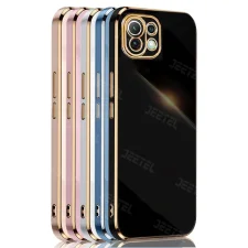 کاور مای کیس گلدلاین برای Xiaomi MI 11 Lite (الکتروپلیتینگ 6D اورجینال)