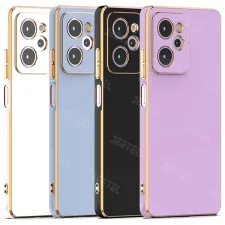 کاور مای کیس گلدلاین برای Xiaomi Poco X5 Pro 5G (الکتروپلیتینگ 6D اورجینال)