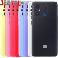 کاور سیلیکونی رنگی اورجینال Xiaomi Redmi 12C مدل پاک کنی اصل (ساخت ویتنام)