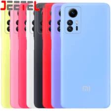 کاور سیلیکونی رنگی اورجینال Xiaomi Redmi Note 12S مدل پاک کنی اصل (ساخت ویتنام)