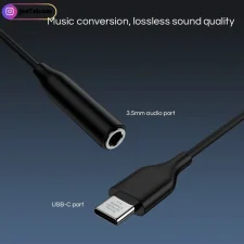 مبدل تایپ سی به جک 3.5mm مدل پک سامسونگ (های کپی ویتنامی)