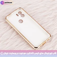 کاور مای کیس گلدلاین برای Xiaomi Redmi A1 Plus / A2 Plus (الکتروپلیتینگ 6D اورجینال)