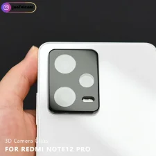 گلس محافظ لنز گوشی Xiaomi Redmi Note 12 Pro 5G مدل شیشه ای 3D