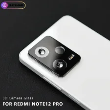 گلس محافظ لنز گوشی Xiaomi Redmi Note 12 Pro 5G مدل شیشه ای 3D