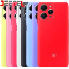 کاور سیلیکونی رنگی اورجینال Xiaomi Redmi 12 مدل پاک کنی اصل (ساخت ویتنام)
