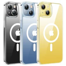 قاب اورجینال مگ سیف برای گوشی IPHONE 15 تمام شفاف از برند Berlia