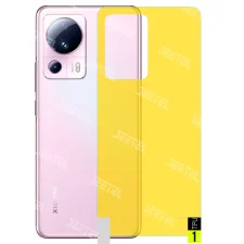 برچسب نانو پشت گوشی Xiaomi 13 Lite مدل فول کاور شفاف آنتی شوک