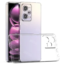 قاب شفاف Xiaomi Redmi Note 12 Pro 5G مدل ژله ای طلقی محافظ لنزدار