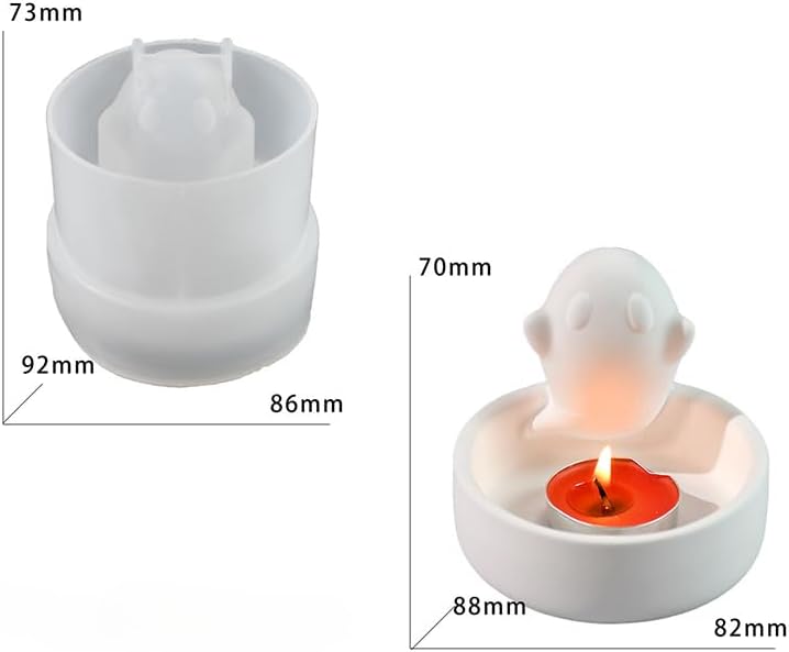 قالب سیلیکونی شات شمع روح وارداتی