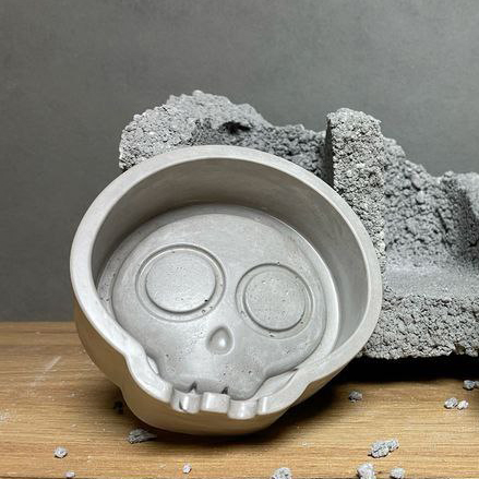 قالب زیرسیگاری جمجمه مینیمال وارداتی