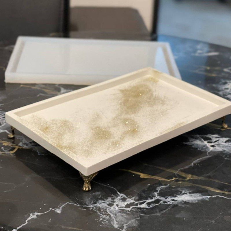 قالب سینی مستطیل پهن