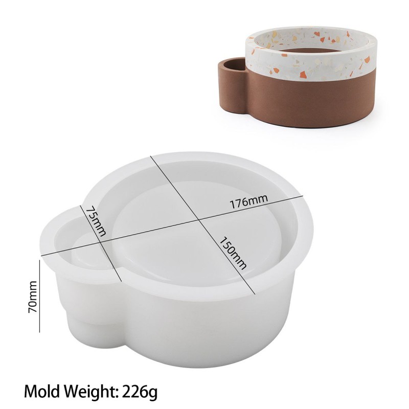 قالب سیلیکونی TPU گلدان وارداتی 