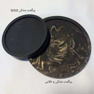 قالب سیلیکونی شفاف سینی لبه‌دار دایره